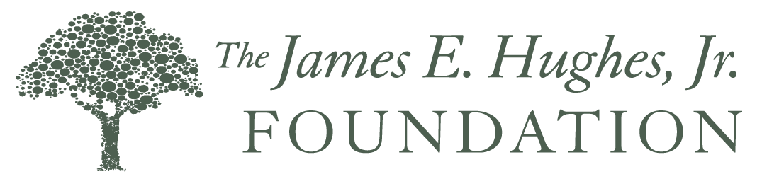 The James E. Hughes,Jr. Foundation Black Logo